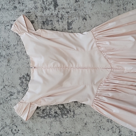 Priscilla of Boston vintage 80's 90's off the shoulder prom formal dress - Picture 6 of 16